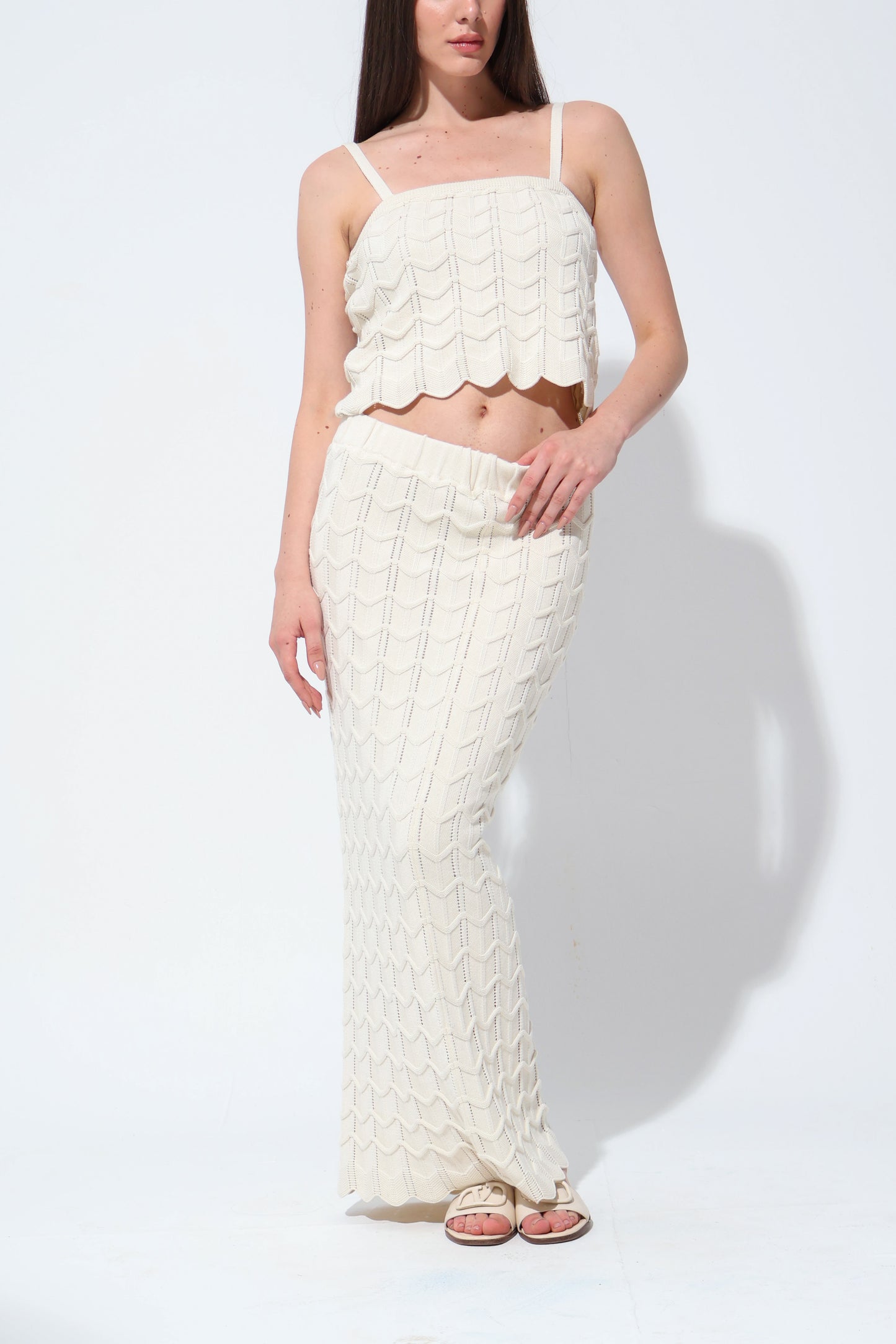 Maxi Knit Skirt Set