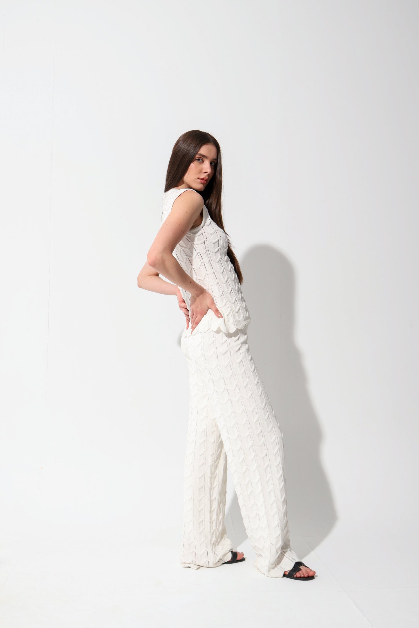 Knit Vest Set