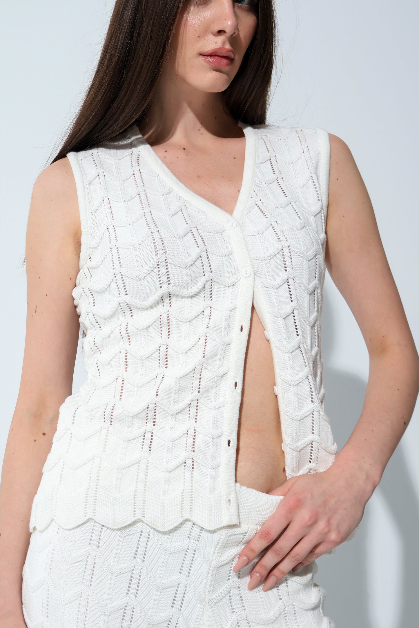 Knit Vest Set