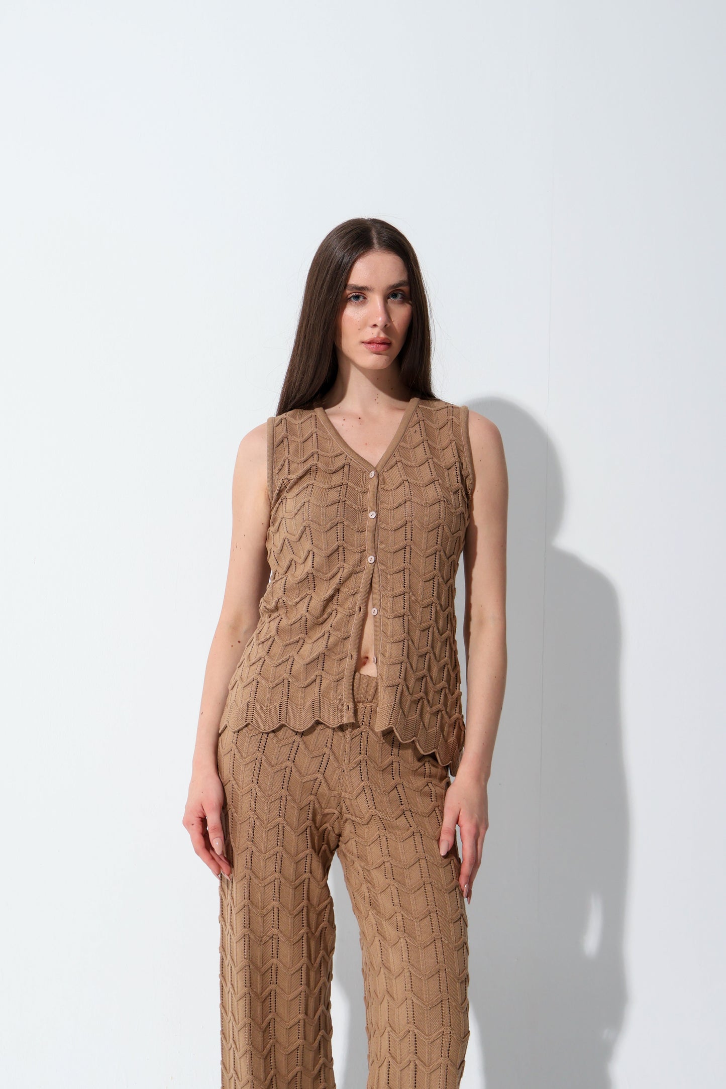 Knit Vest Set
