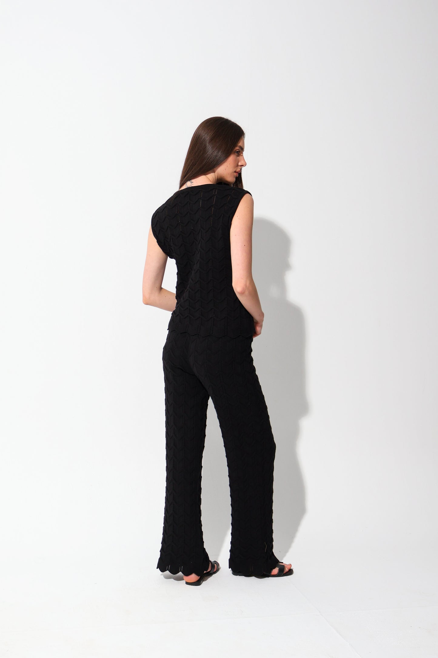 Knit Vest Set