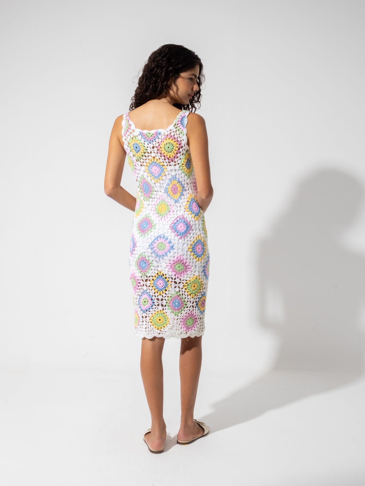 Pastels Handmade Crochet Dress