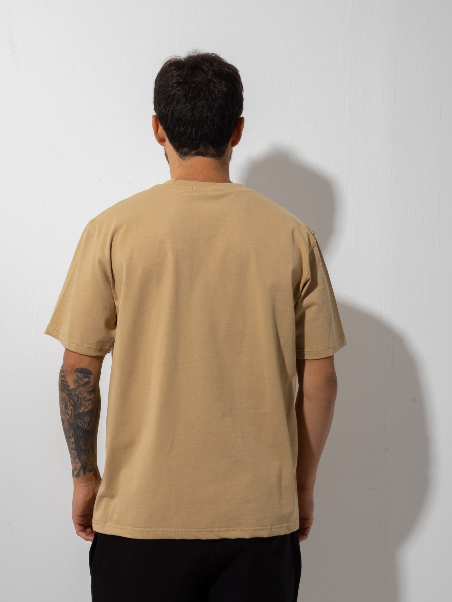Beige Comfort Fit T-Shirt