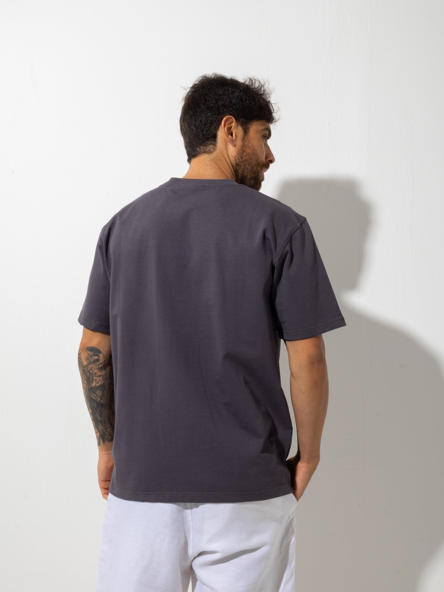 Grey Comfort Fit T-Shirt