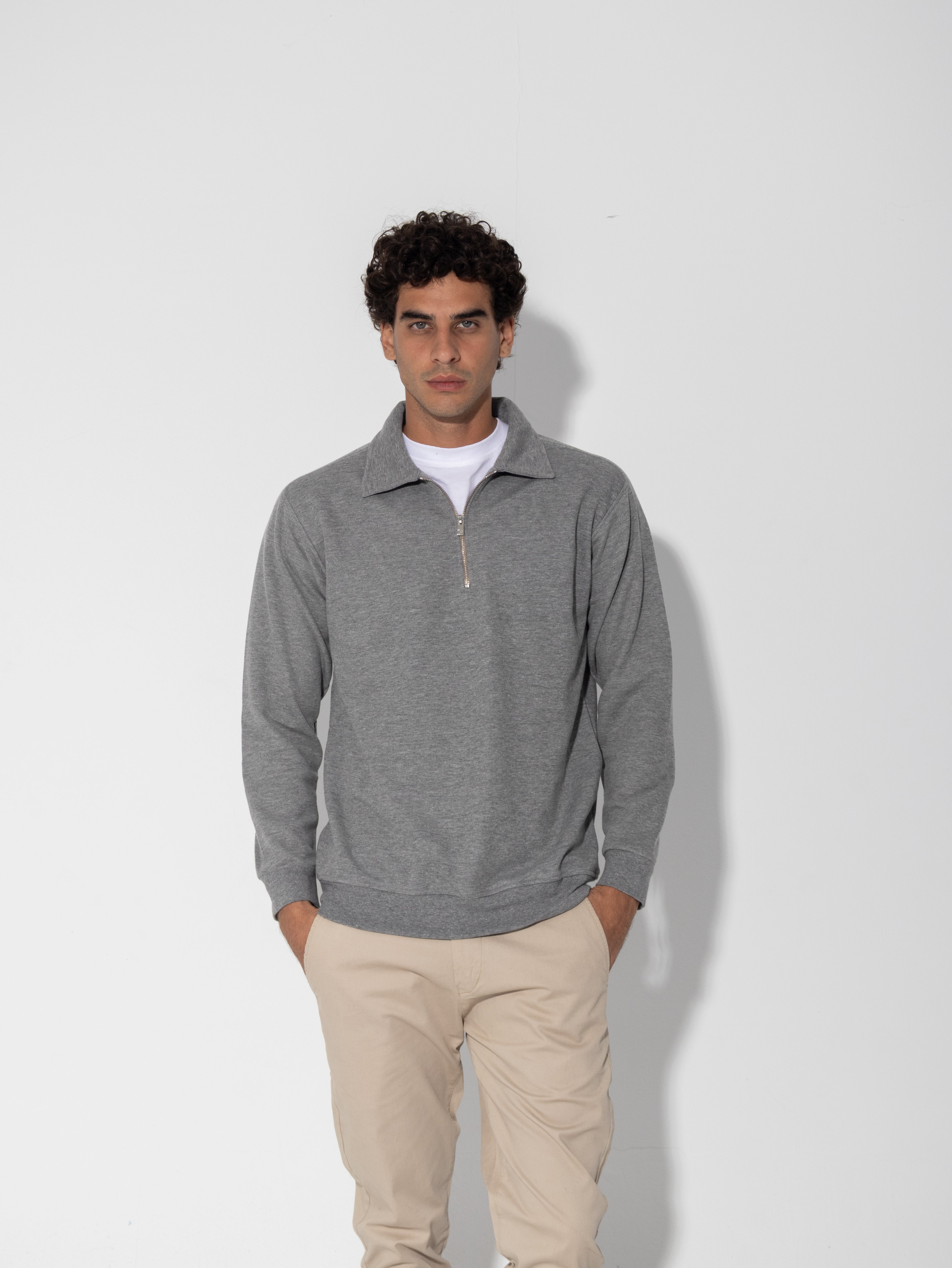 Men's Half-Zip Sweatshirt – KijhaKollective