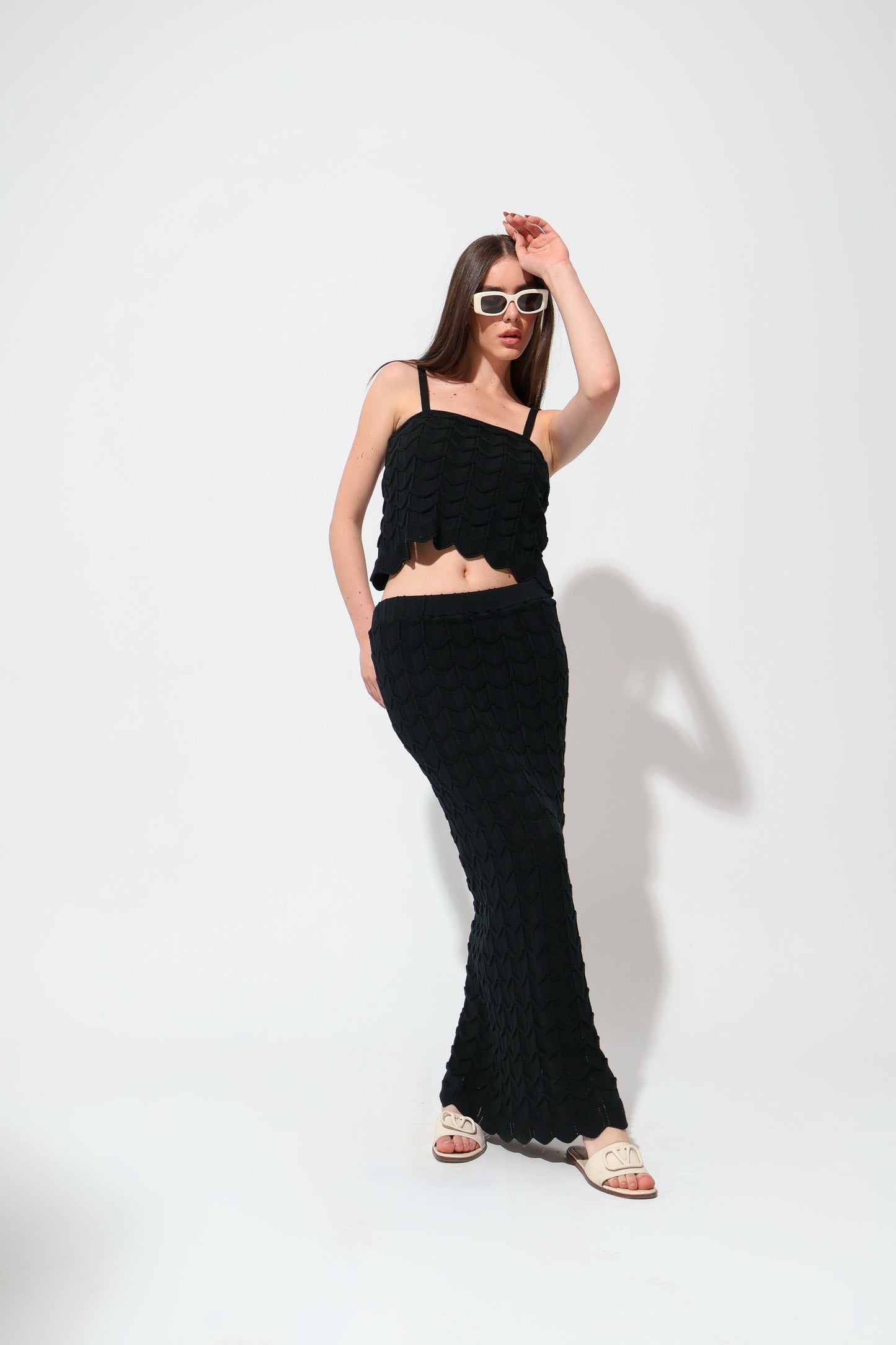 Maxi Knit Skirt Set