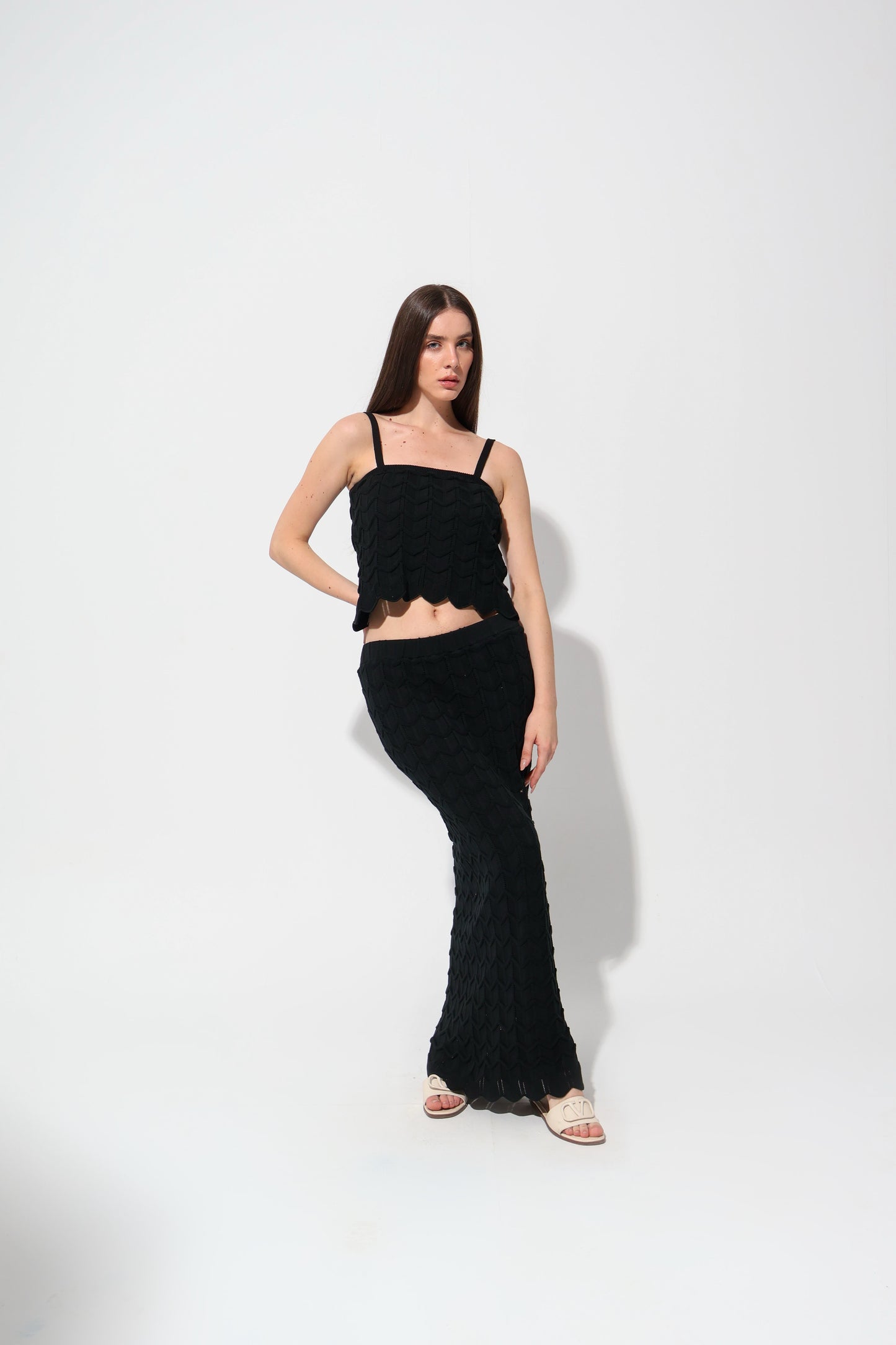 Maxi Knit Skirt Set