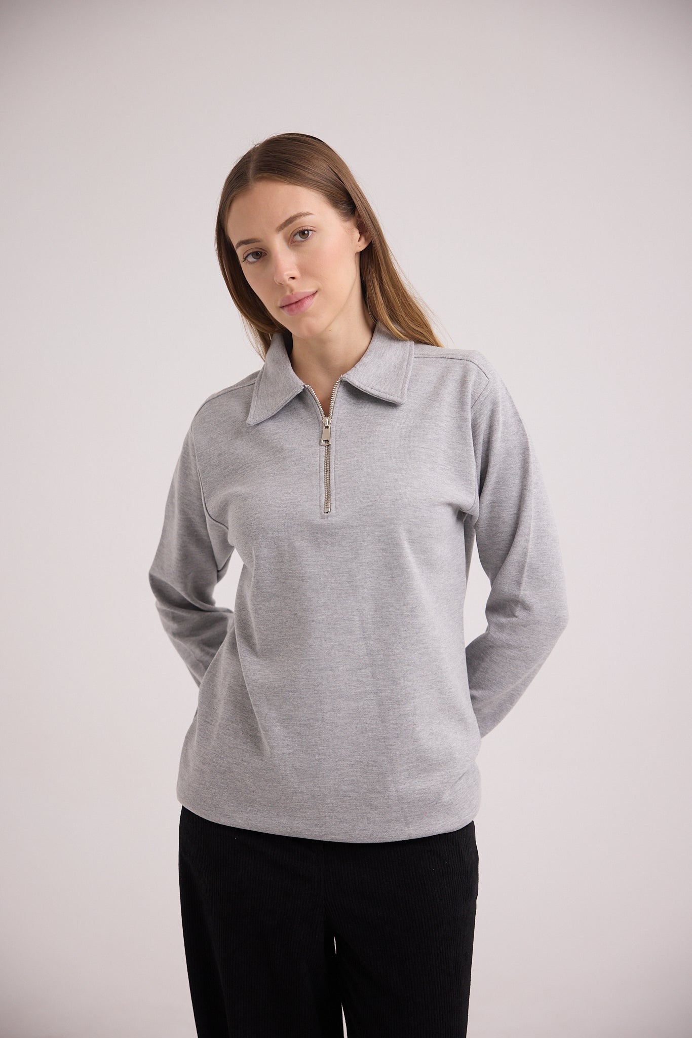 Women's Half-Zip Sweatshirt