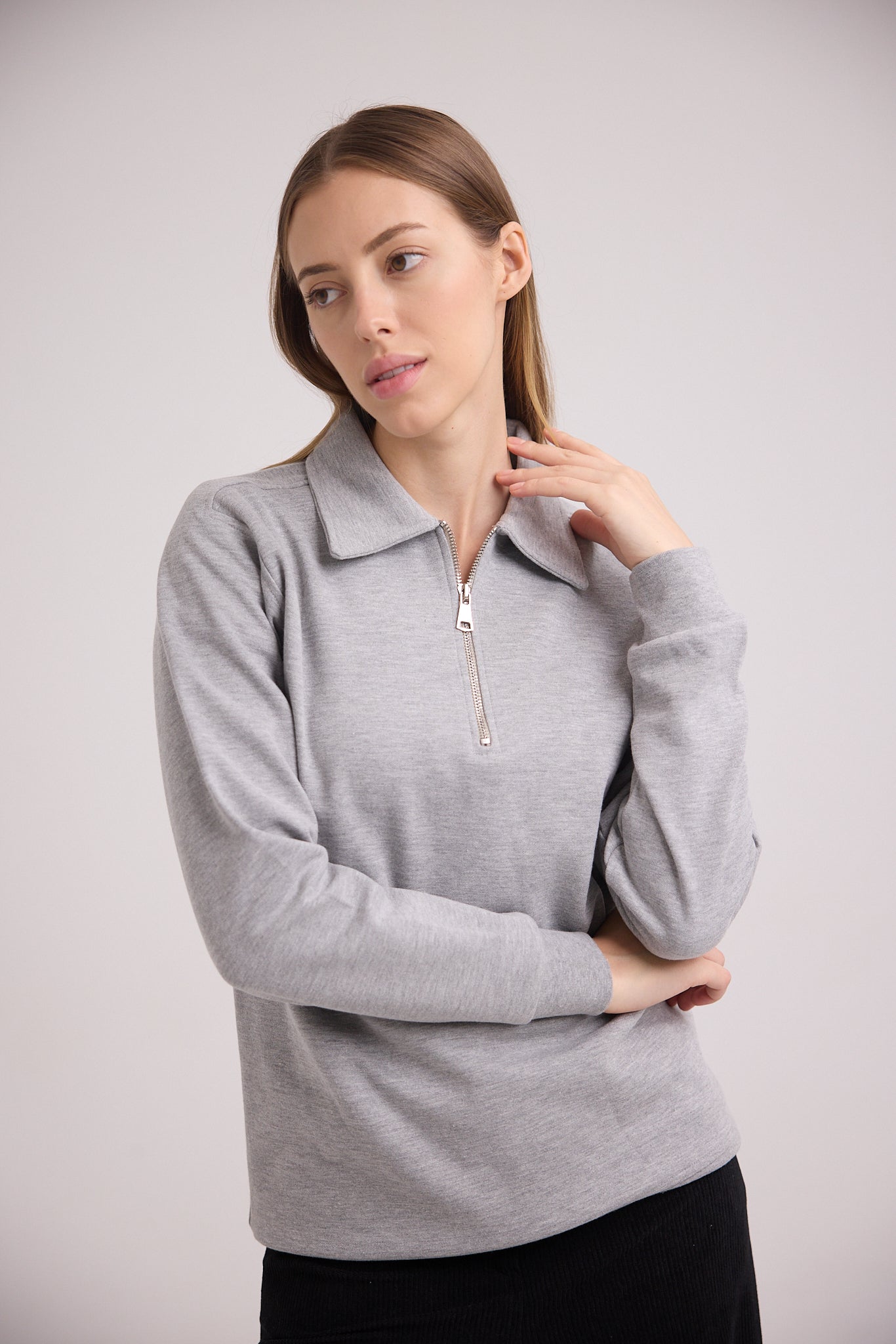 Women's Half-Zip Sweatshirt