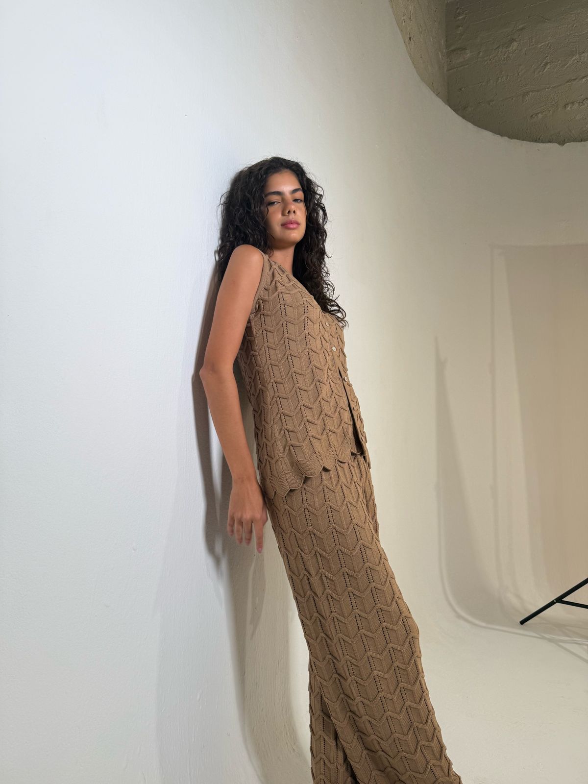 Knit Vest Set