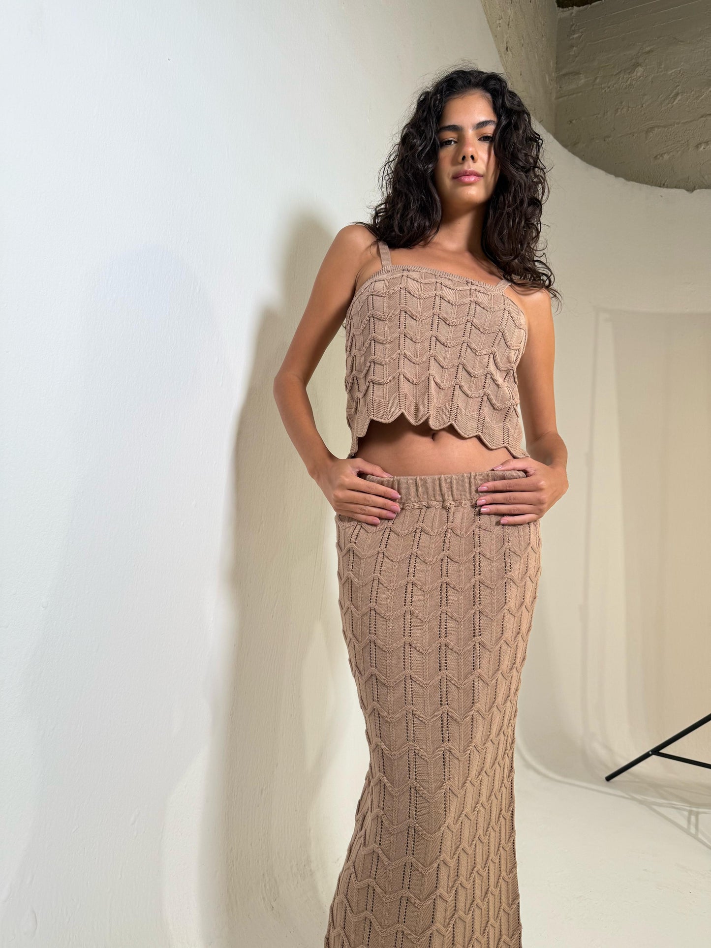 Maxi Knit Skirt Set