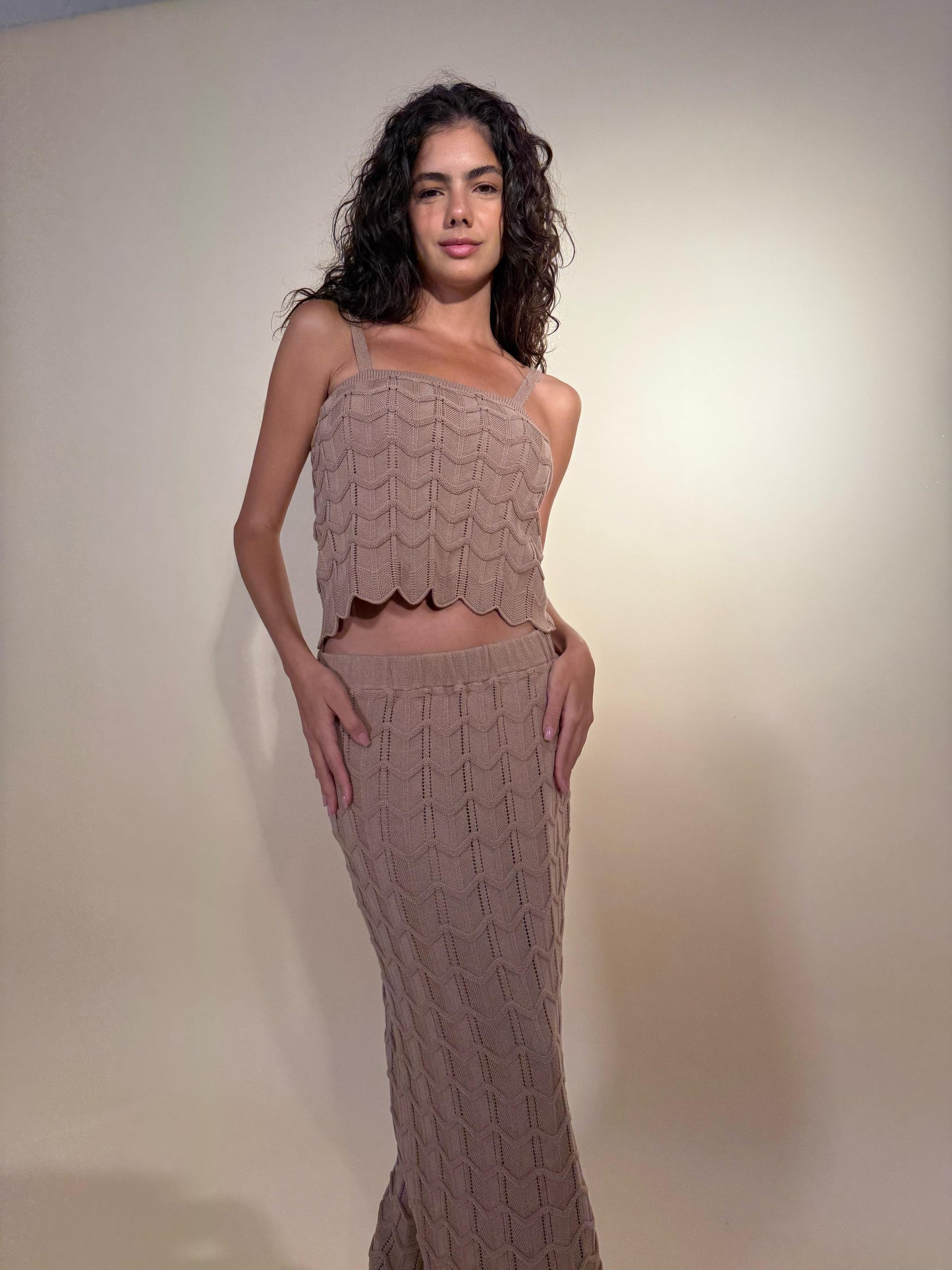 Maxi Knit Skirt Set