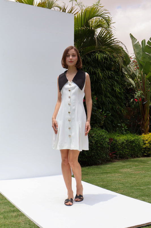 Riviera Collar Dress