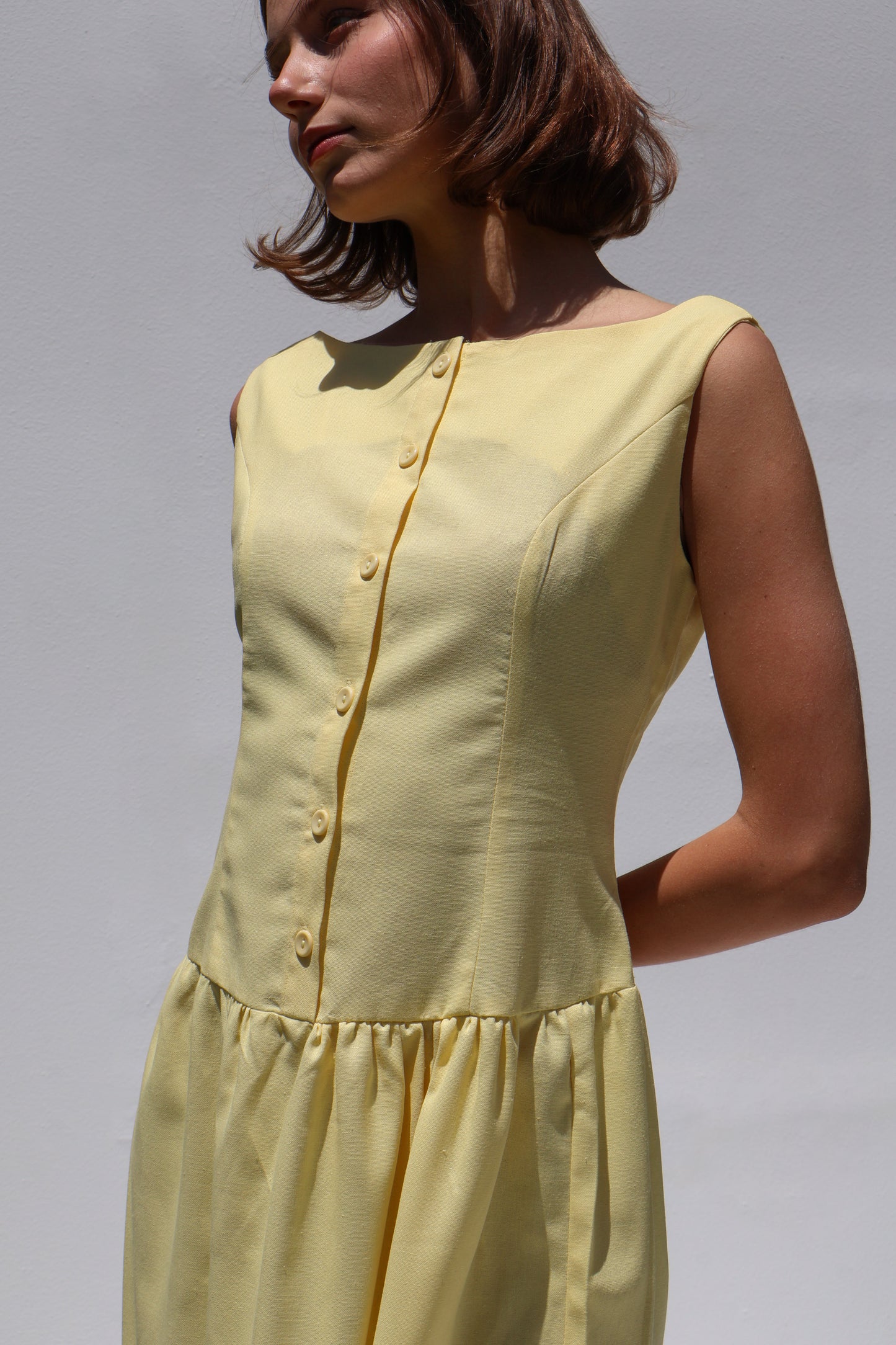 Sunset Linen Dress