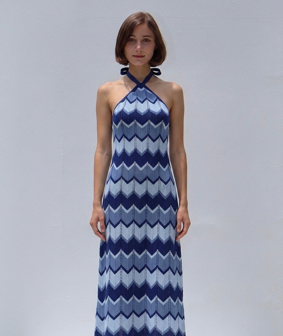 Waves Knit Dress