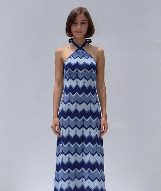 Waves Knit Dress