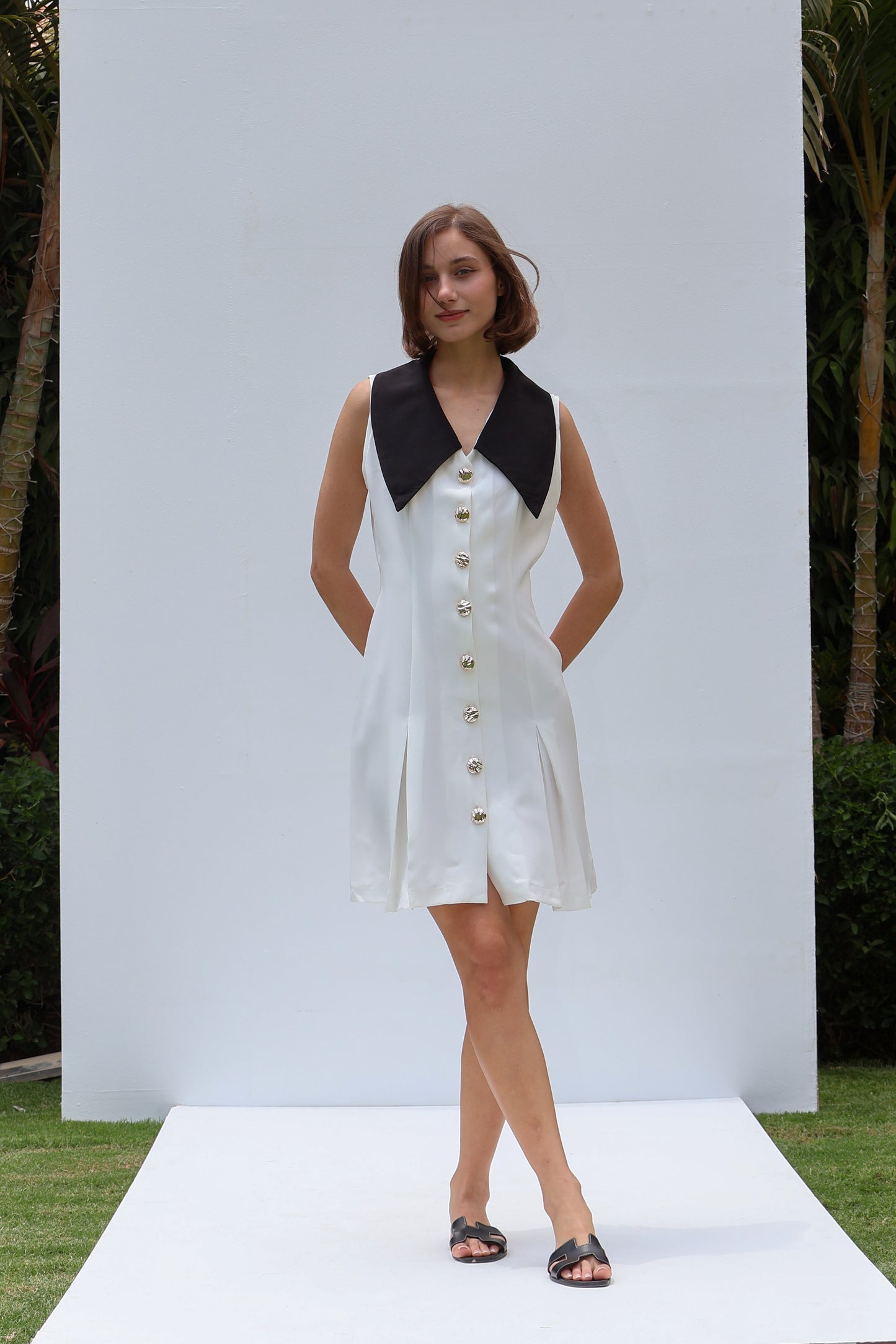 Riviera Collar Dress