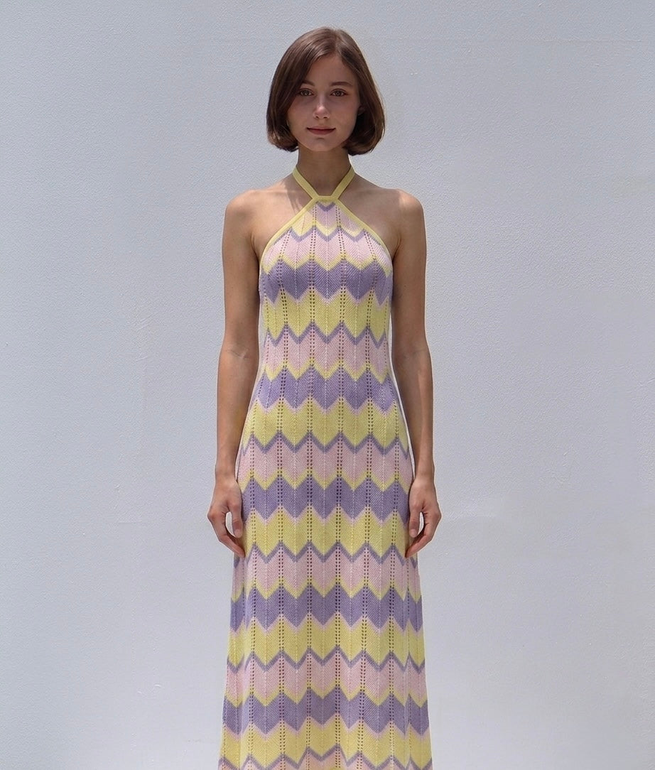 Waves Knit Dress