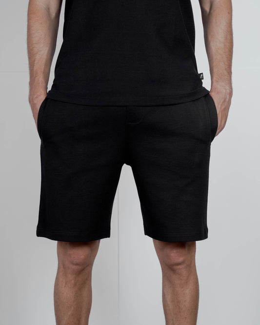 Black Jersey Shorts