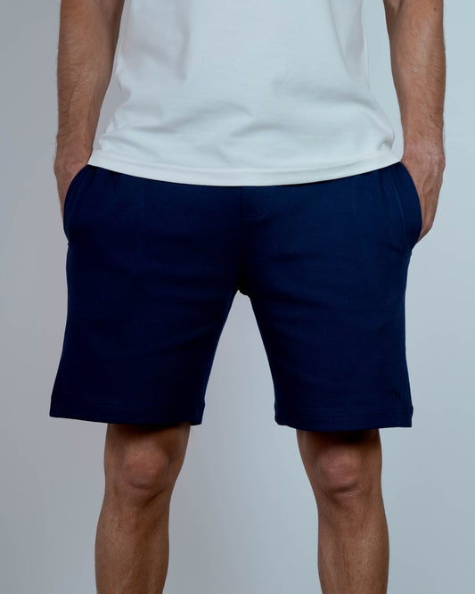 Navy Jersey Shorts