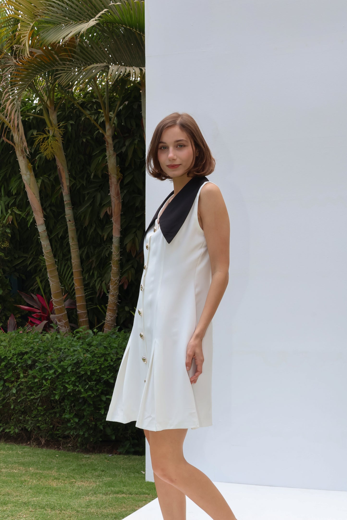 Riviera Collar Dress