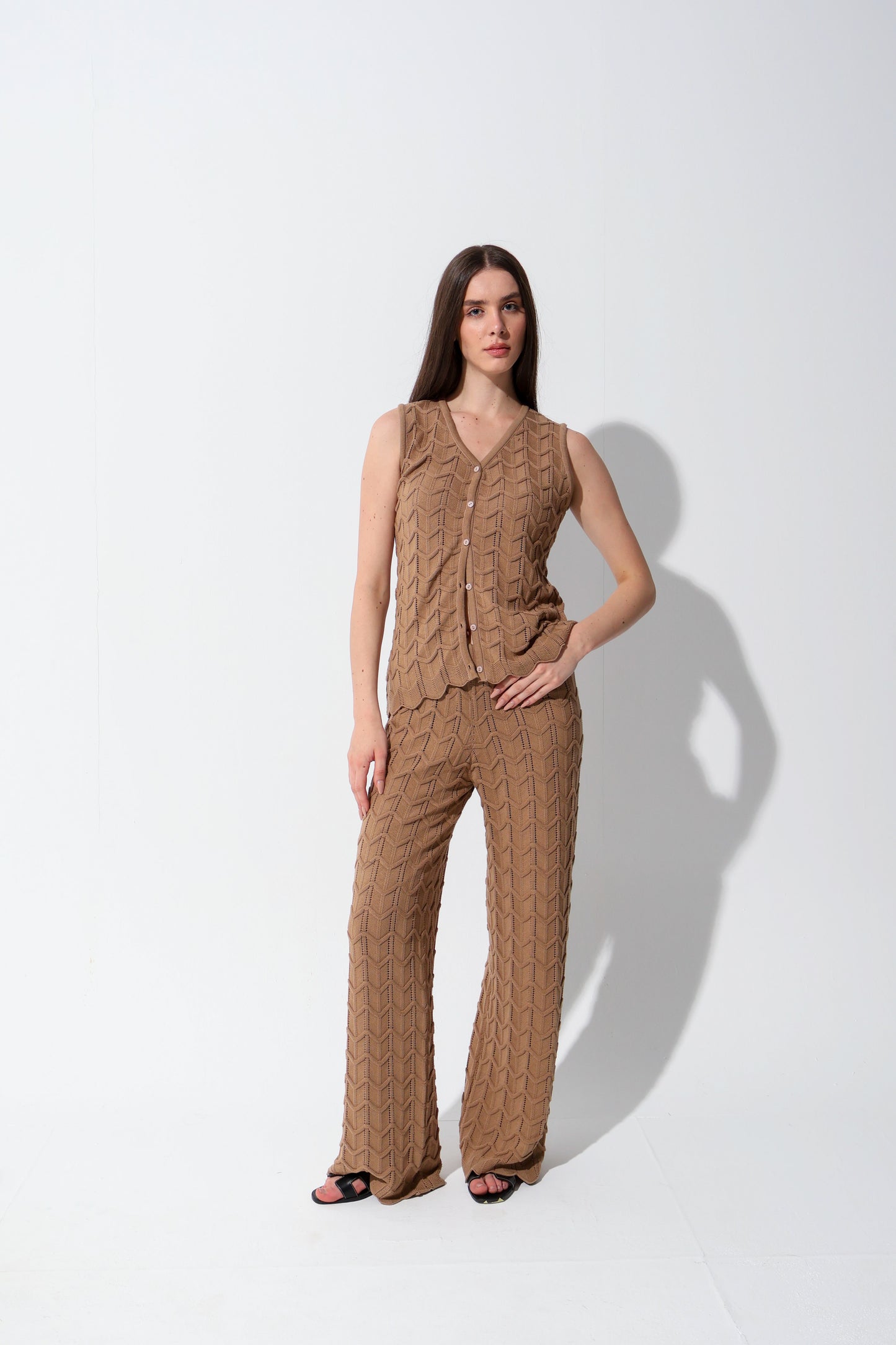 Knit Vest Set