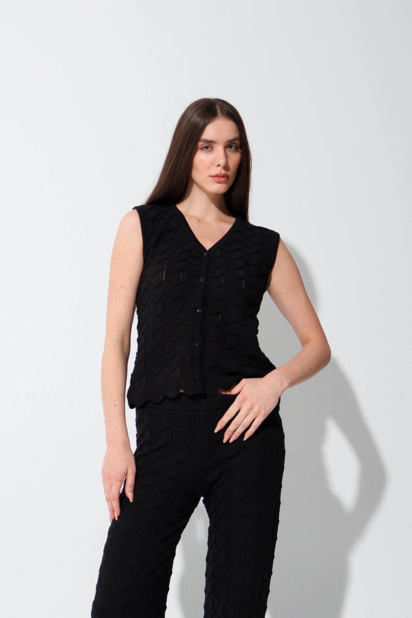 Knit Vest Set