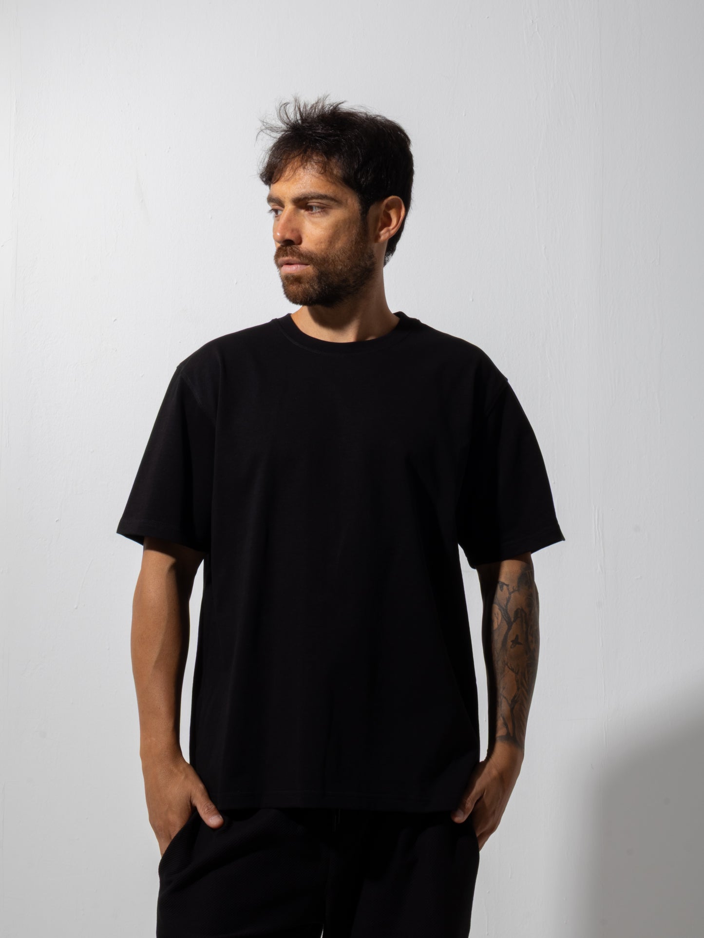 Black Comfort Fit T-Shirt