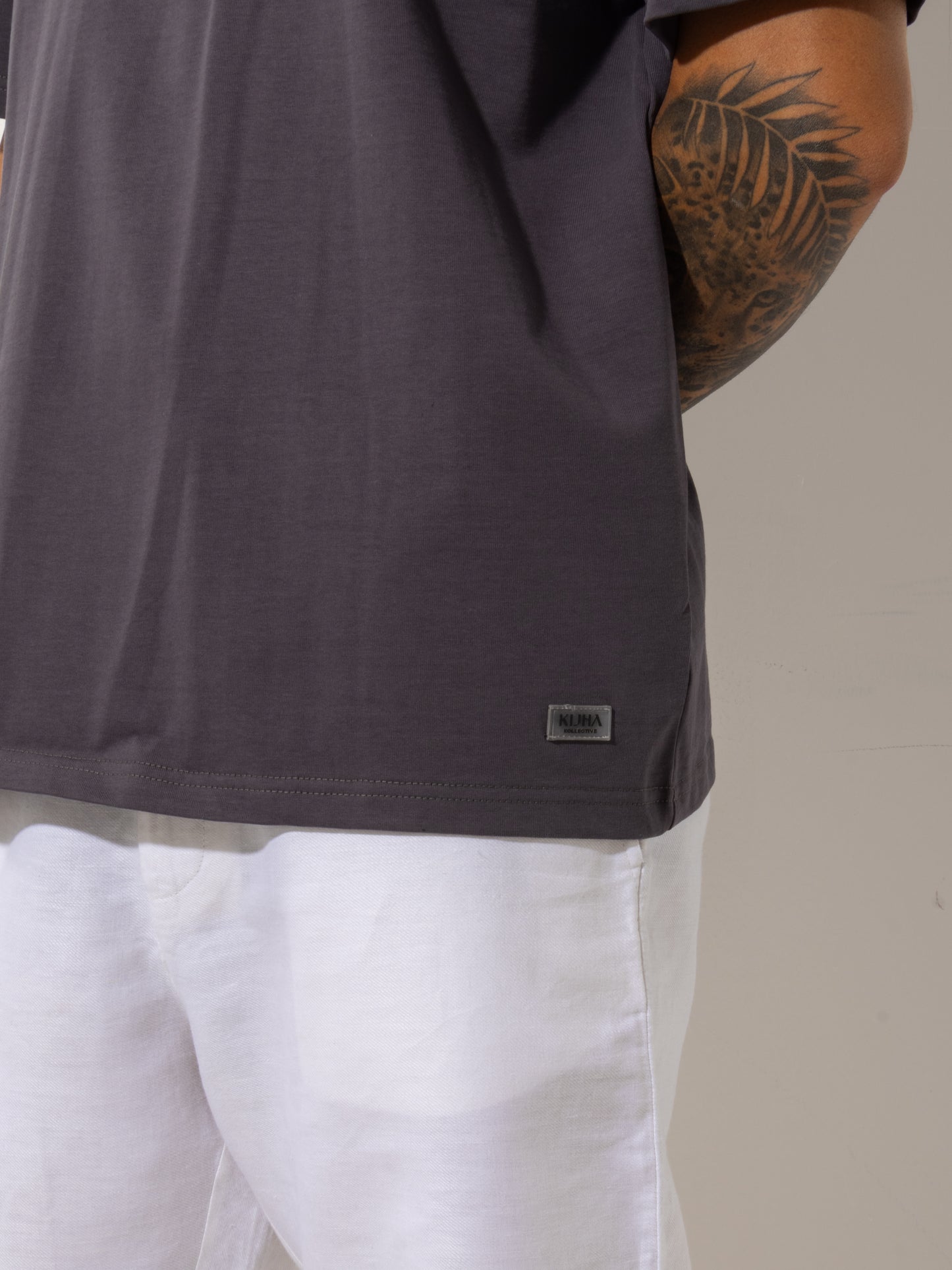 Grey Comfort Fit T-Shirt