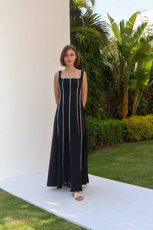 Stripe Linen Dress