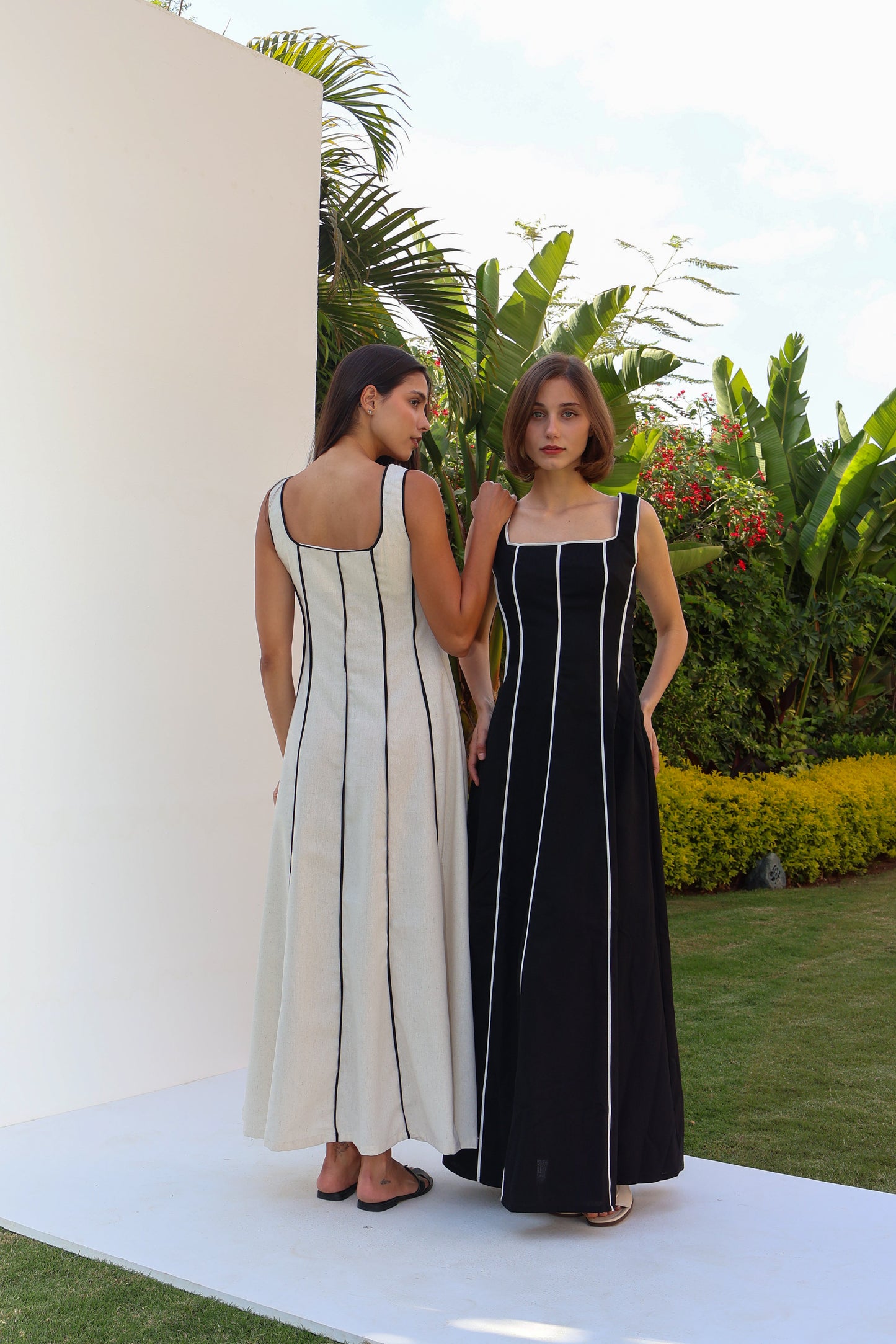 Stripe Linen Dress