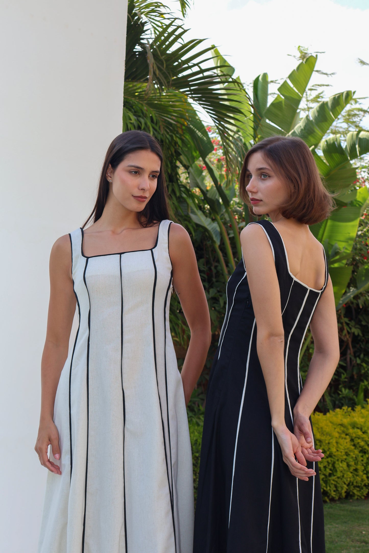 Stripe Linen Dress
