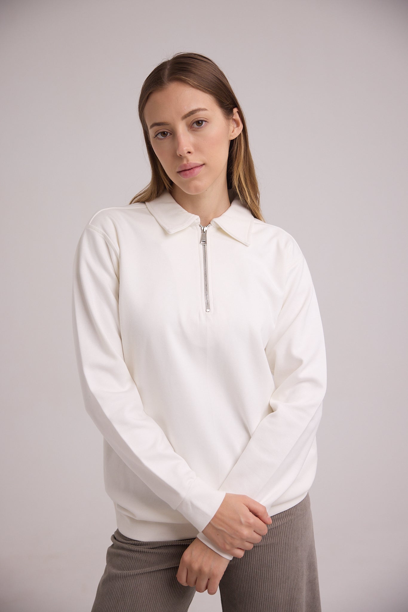 Women's Half-Zip Sweatshirt