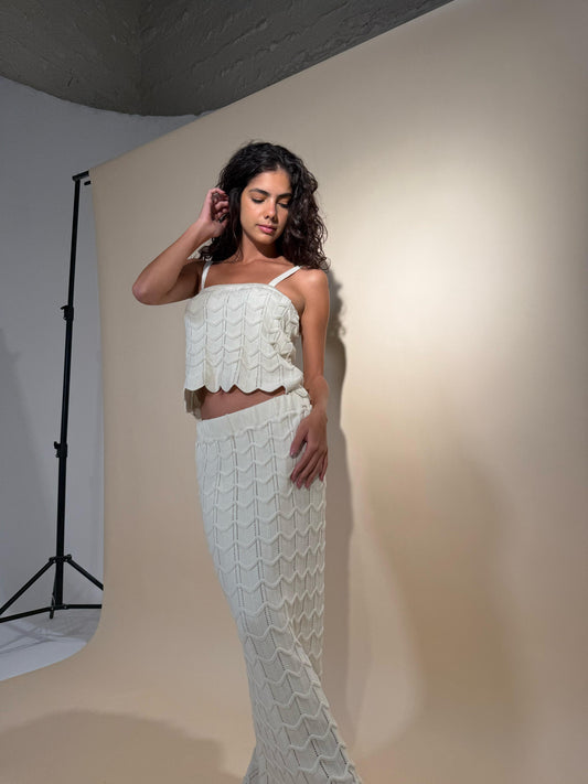 Maxi Knit Skirt Set